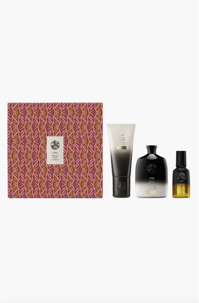 Gold Lust Collection hair care by Oribe